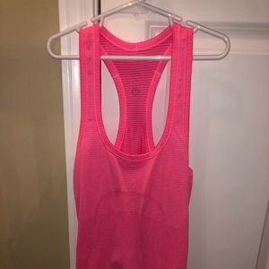 Lululemon hot pink swiftly tech tank